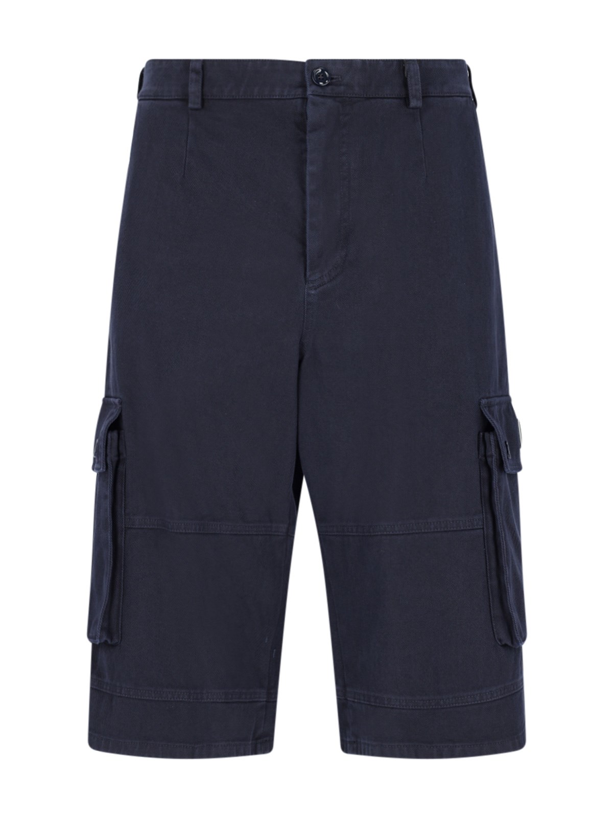 Shop Dolce & Gabbana Cargo Bermuda Shorts In Blue