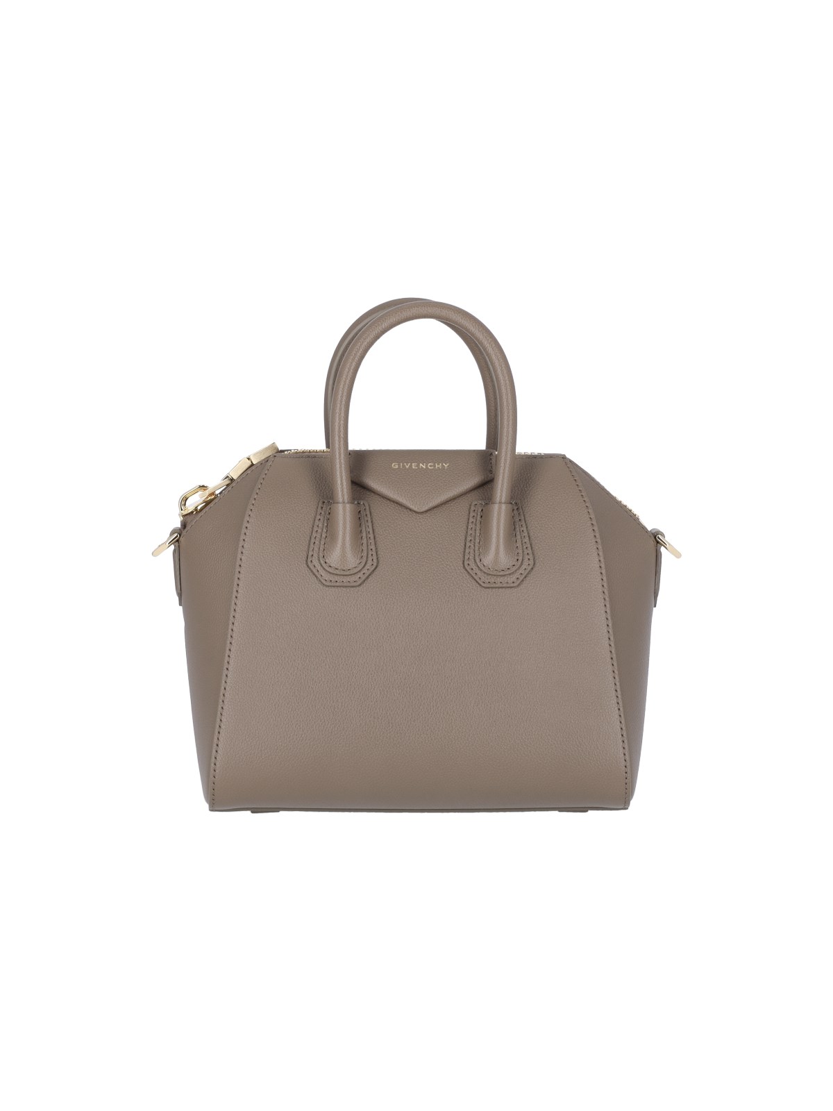 Givenchy 'antigona' Mini Bag In Taupe