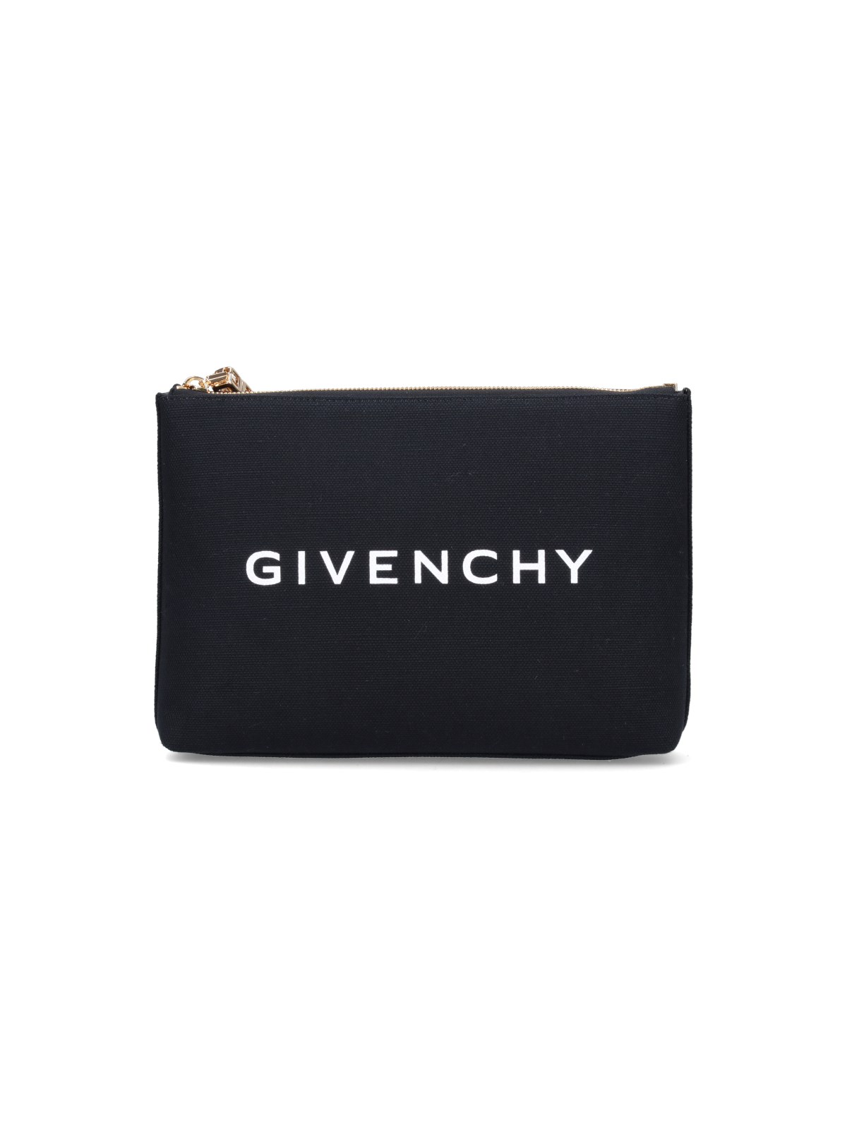 Givenchy Logo Pouch In Black  