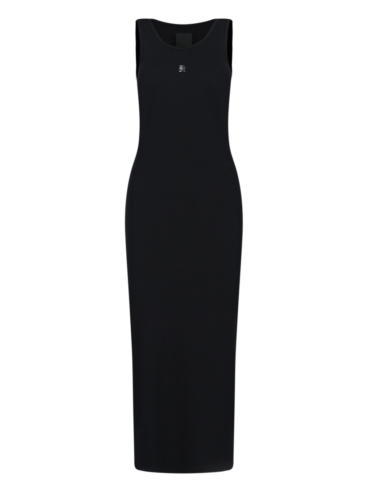 Shop Givenchy Knitted Maxi Dress In Black  