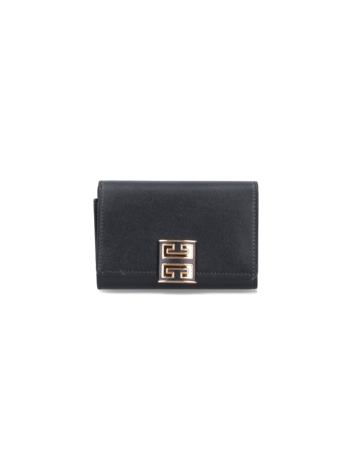 Shop Givenchy "4g" Wallet In Black  