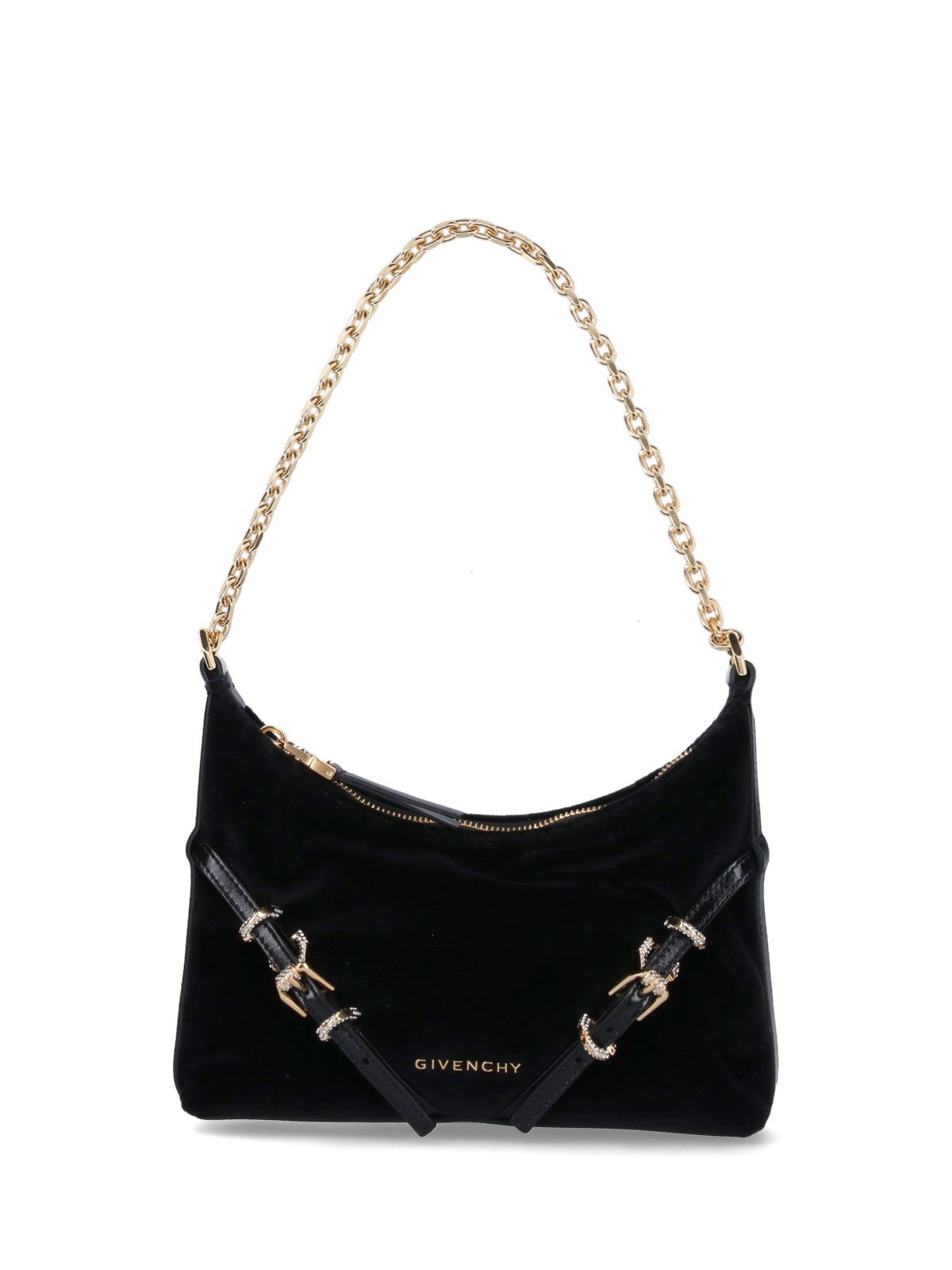 Givenchy 'voyou' Shoulder Bag In Black  