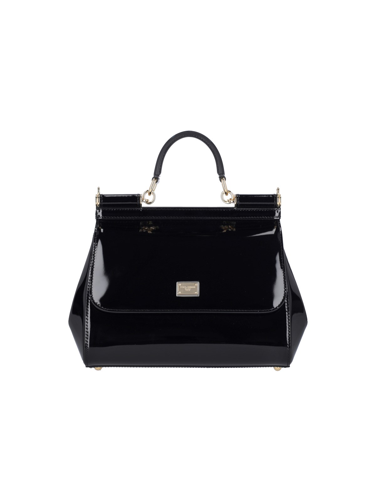 Dolce & Gabbana Medium Bag "sicily" In Black  