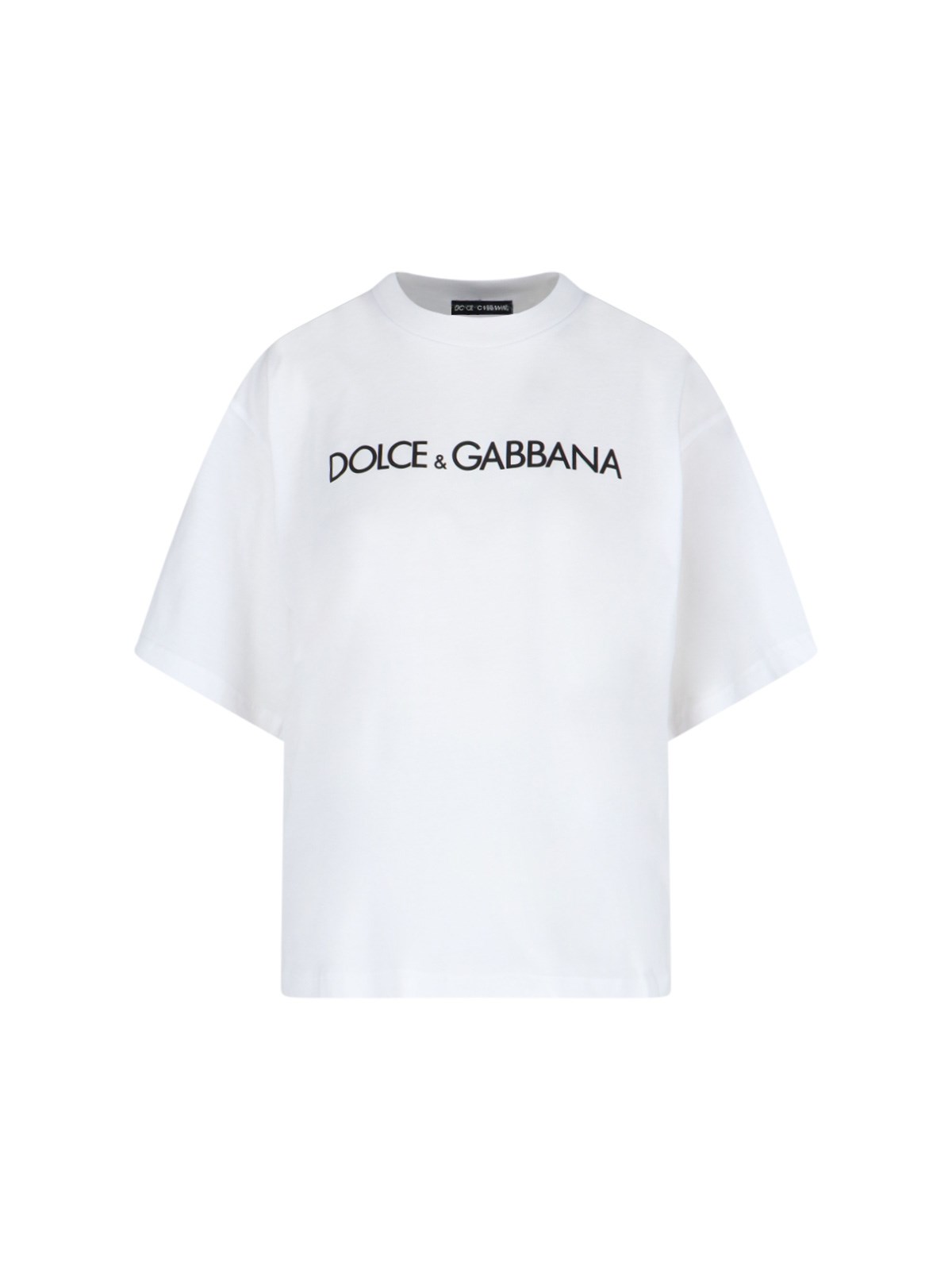 Shop Dolce & Gabbana T-shirt Logo In White