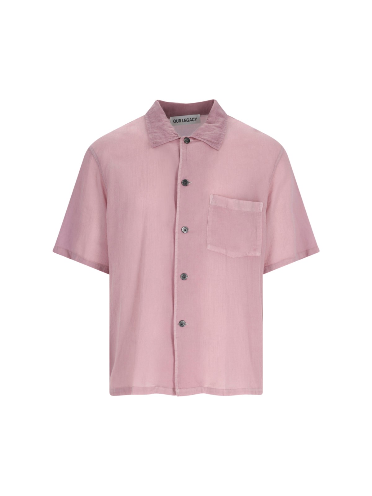 Shop Our Legacy Short-sleeved Shirt In Purple