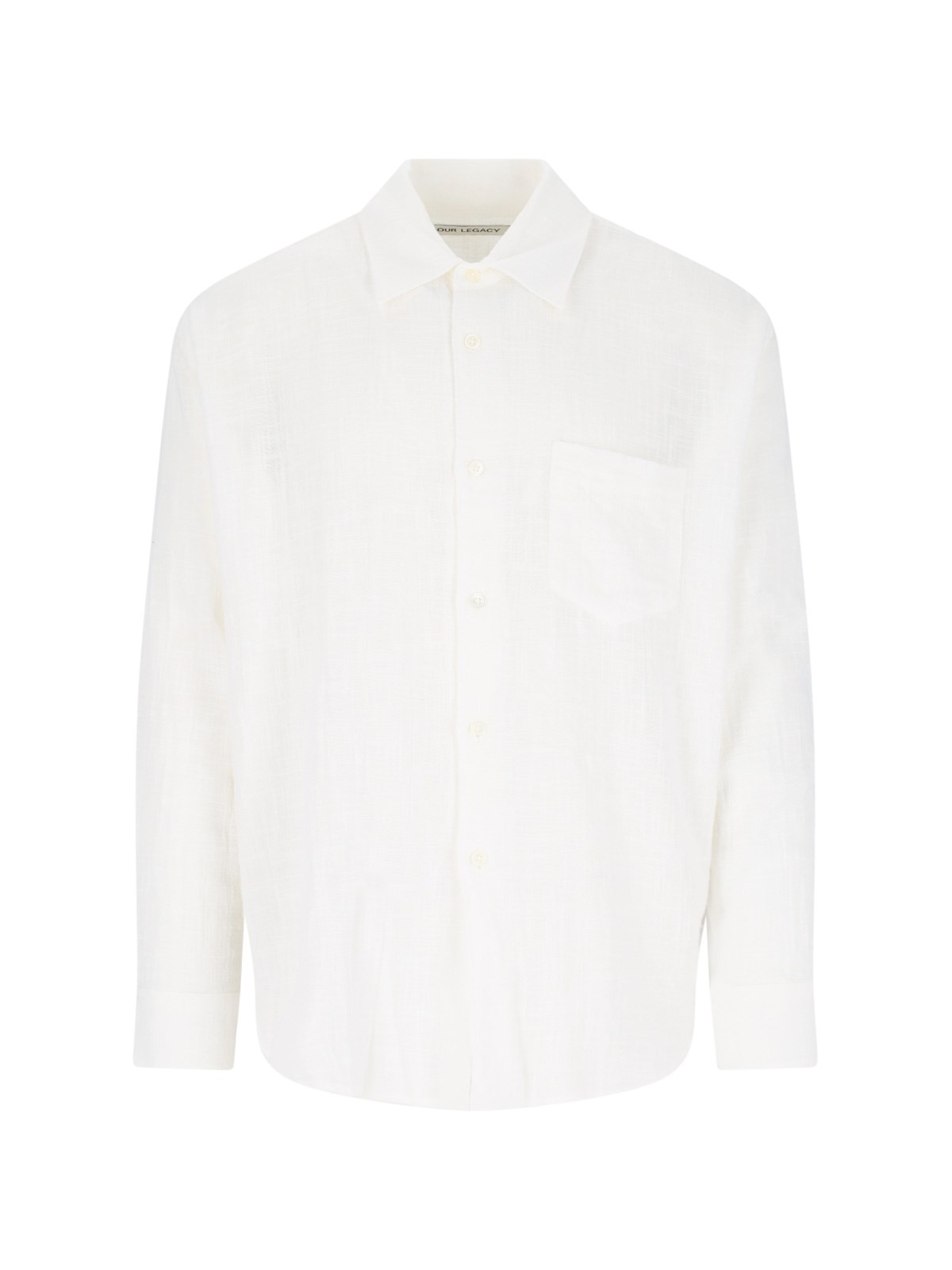 Our Legacy Pocket Shirt In White