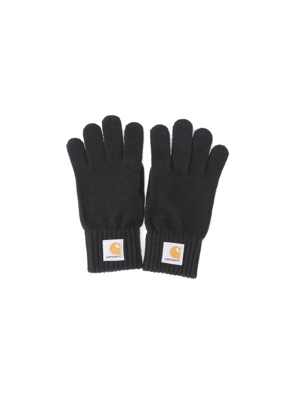 Carhartt Logo Gloves In Black  