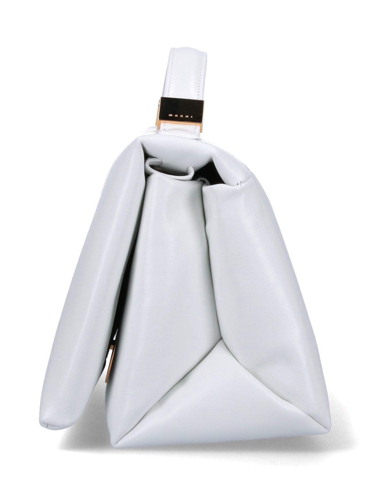 直営店☆MARNI☆SALE! PRISMA トライアングル バッグ/ WHITE Marni 'prisma' handbag available on SUGAR - 144873