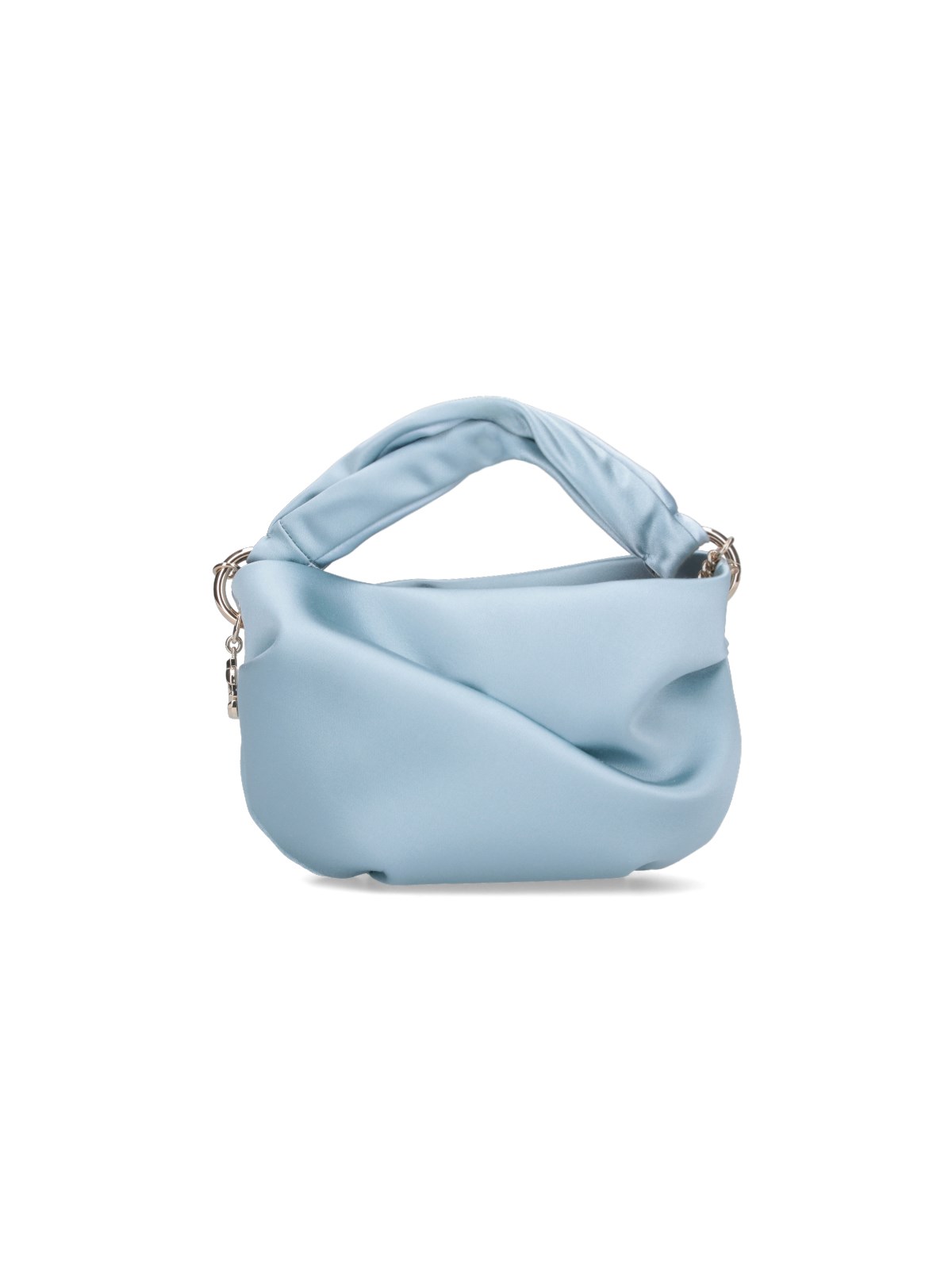 Shop Jimmy Choo 'bonny' Handbag In Light Blue