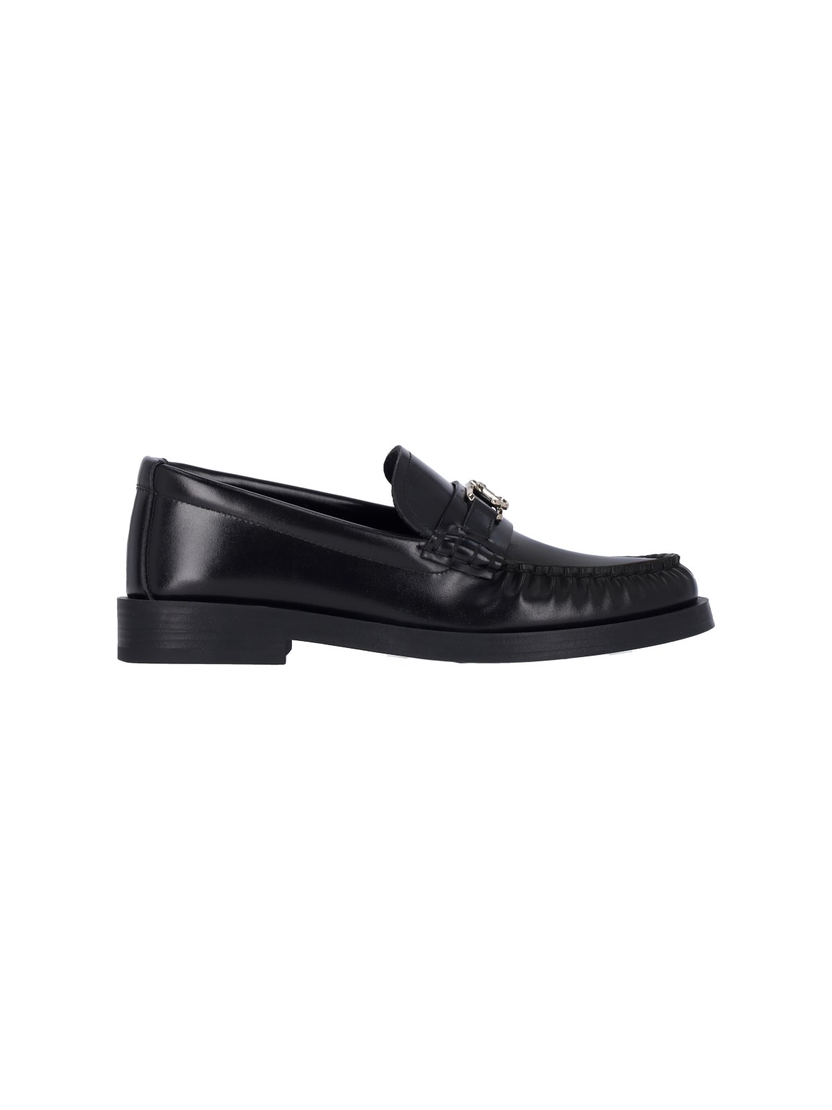 Shop Jimmy Choo 'addie' Loafers In Black  