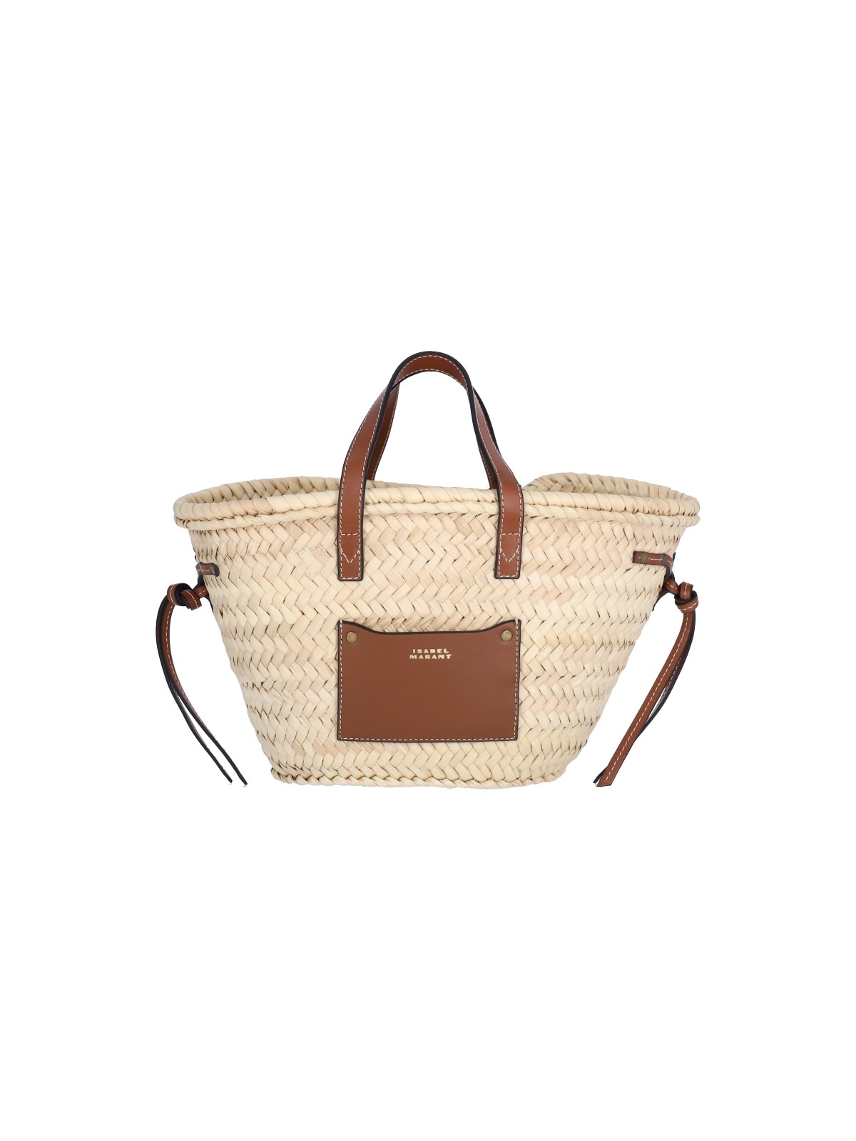 Shop Isabel Marant "cadix" Mini Handbag In Beige