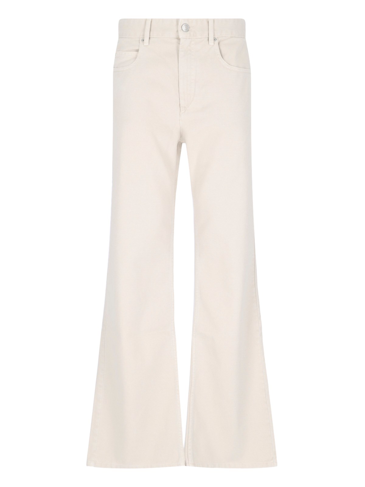 Isabel Marant Bootcut Jeans In Cream