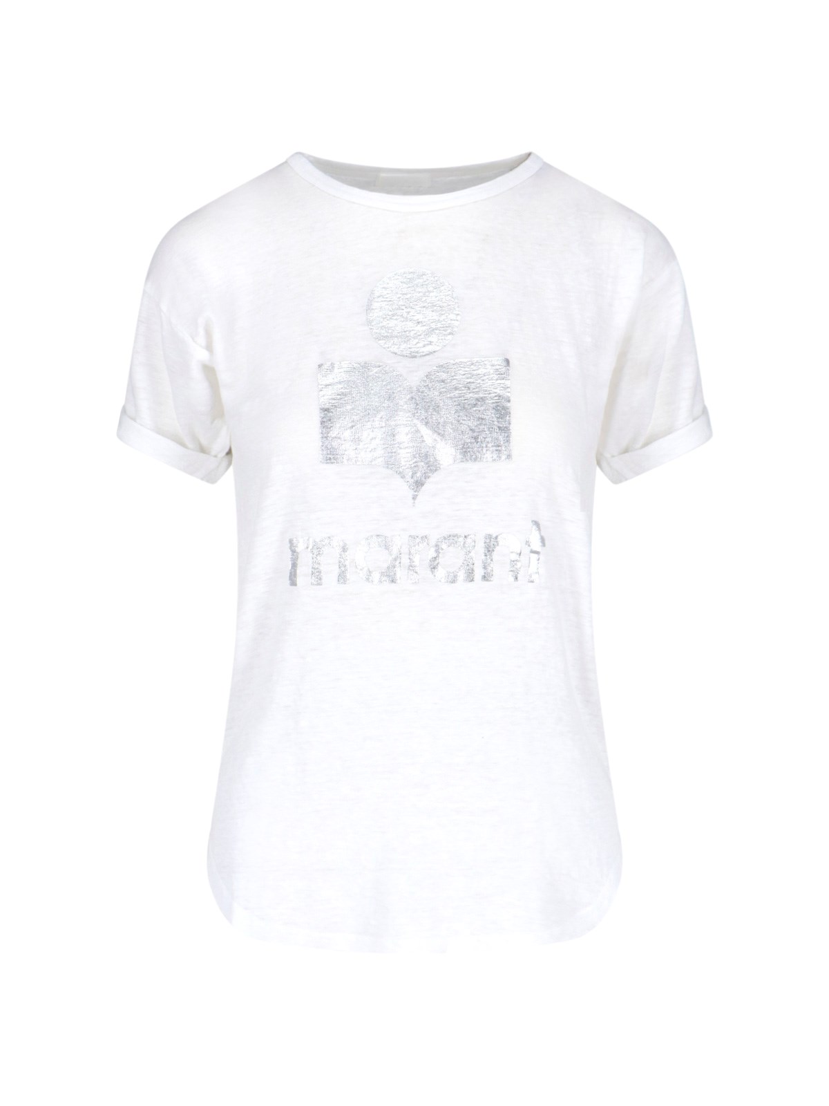 Isabel Marant Étoile Linen T-shirt In White