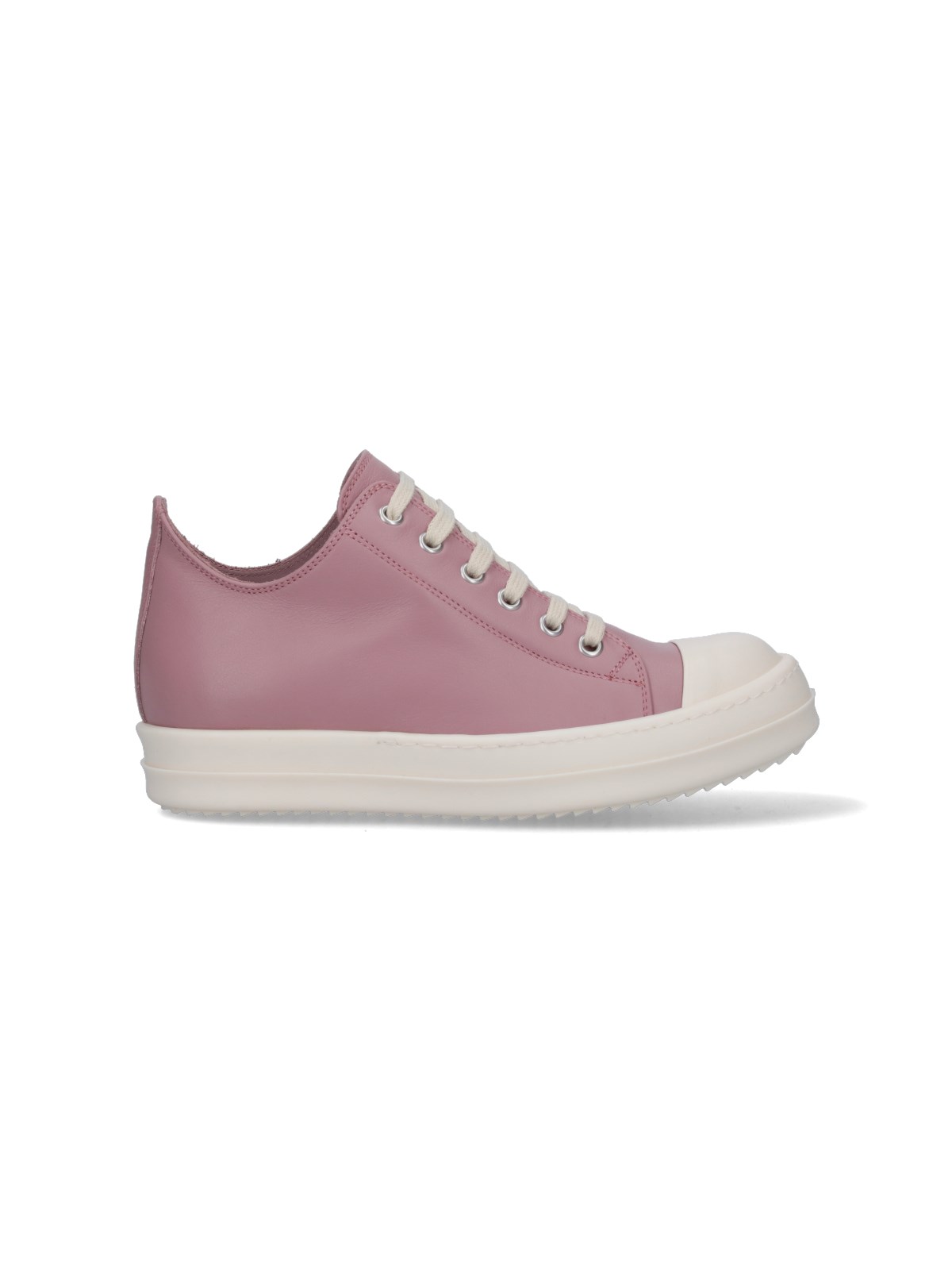Shop Rick Owens "lido Low" Sneakers In Pink