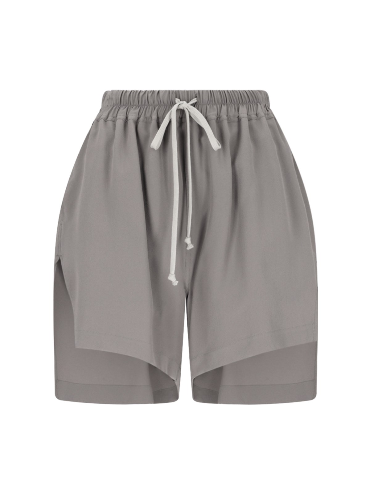 Shop Rick Owens Track Shorts In Gray