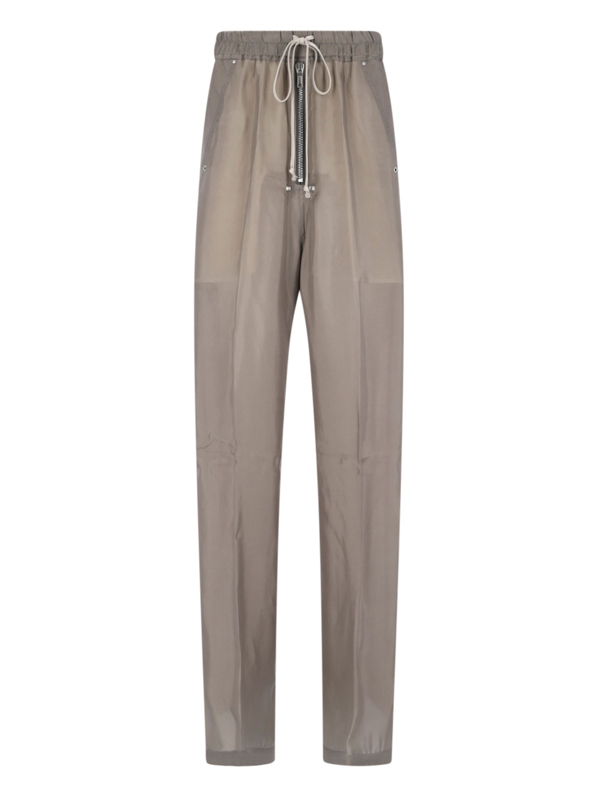 Rick Owens 'geth Belas' Wide Trousers In Grey