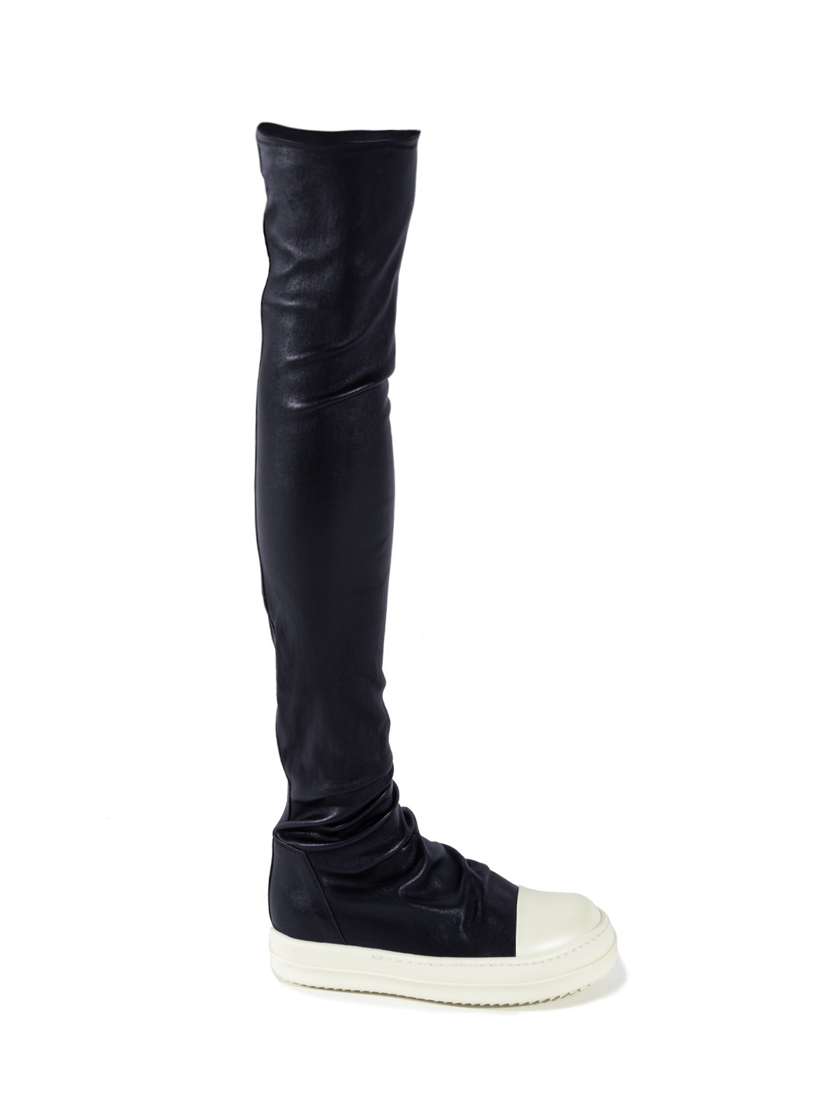 Shop Rick Owens 'stocking' Boots In Black  