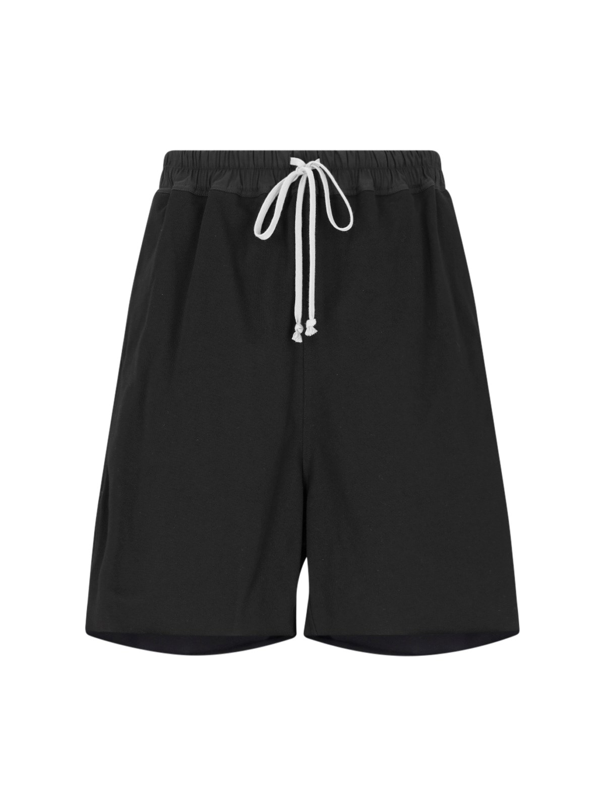Shop Rick Owens Wide Shorts In Black  