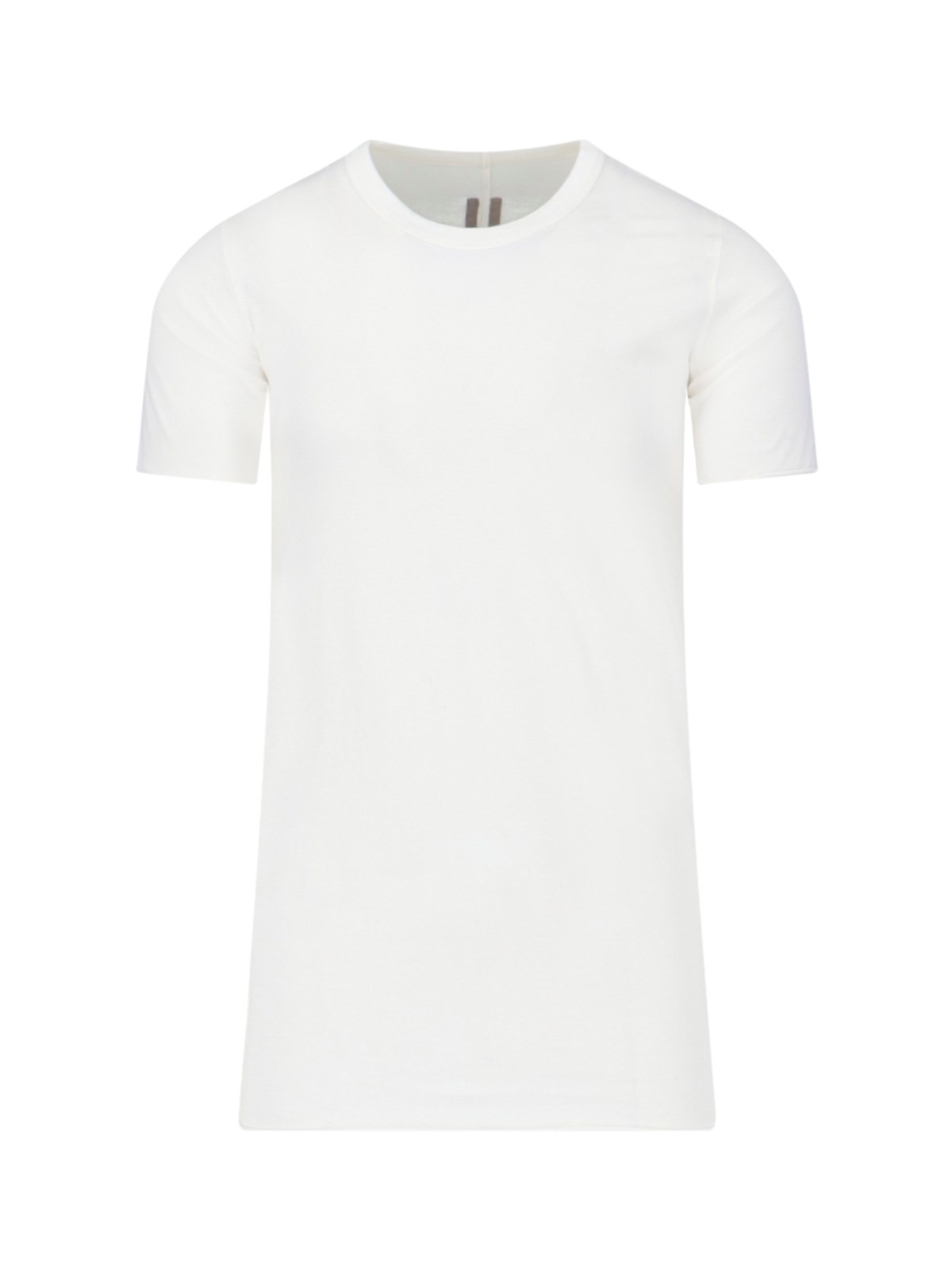 Shop Rick Owens Basic T-shirt In White