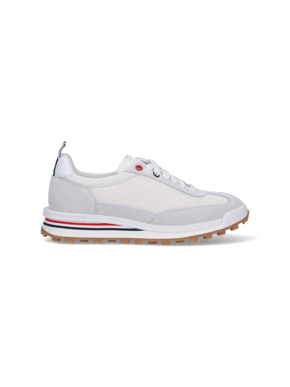 Shop Thom Browne "tech Runner" Sneakers In White