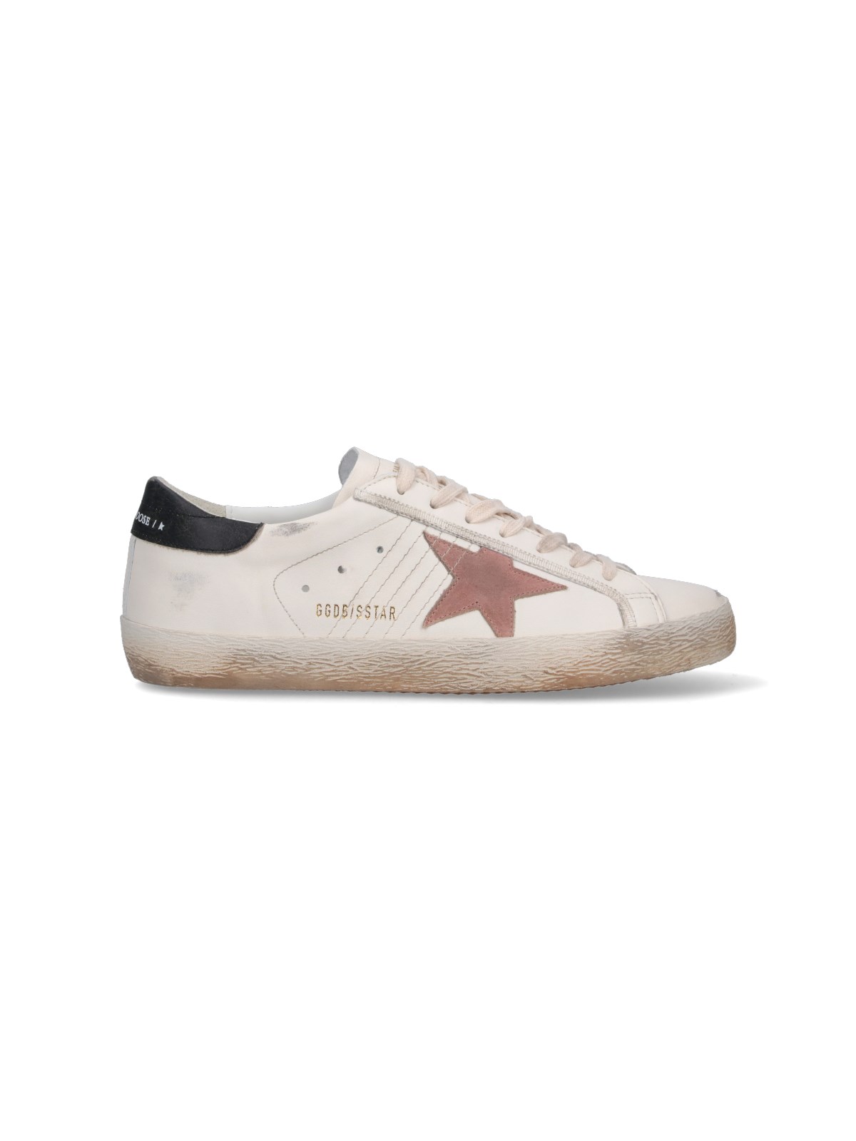 Golden Goose "superstar" Low Trainers In White