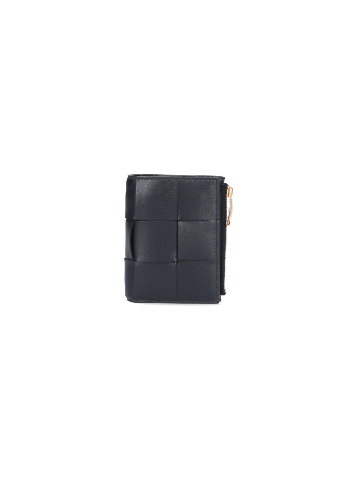 Bottega Veneta Bi-fold Wallet In Black  