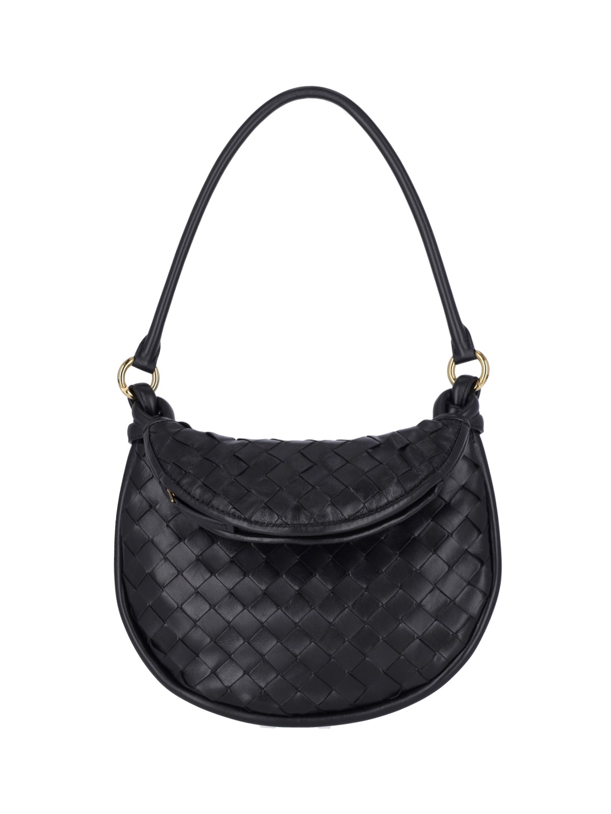 Bottega Veneta 'gemini' Small Shoulder Bag In Black  