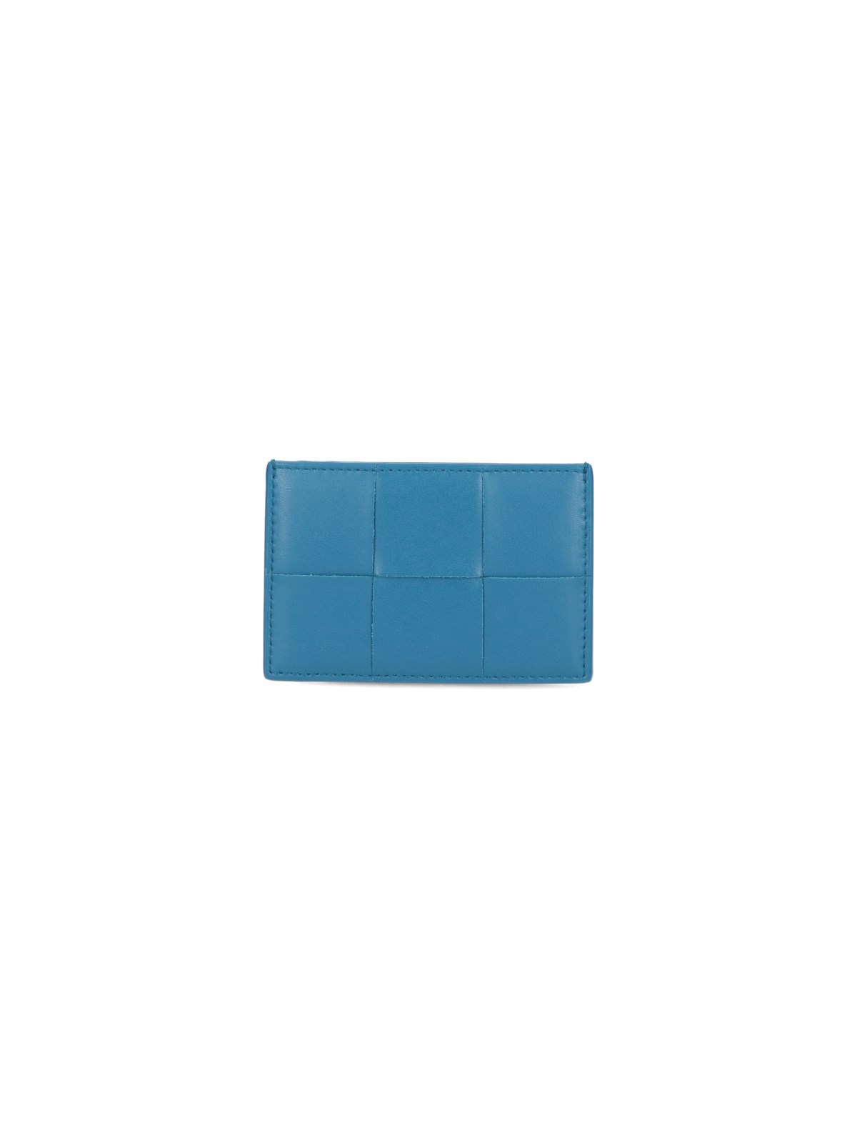 Bottega Veneta 'cassette' Card Holder In Blue