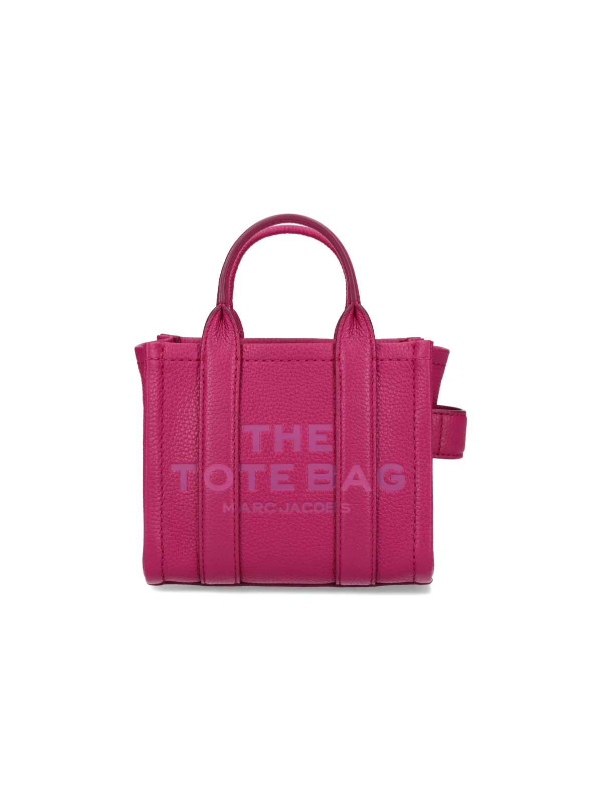 Shop Marc Jacobs "the Mini Tote" Bag In Purple