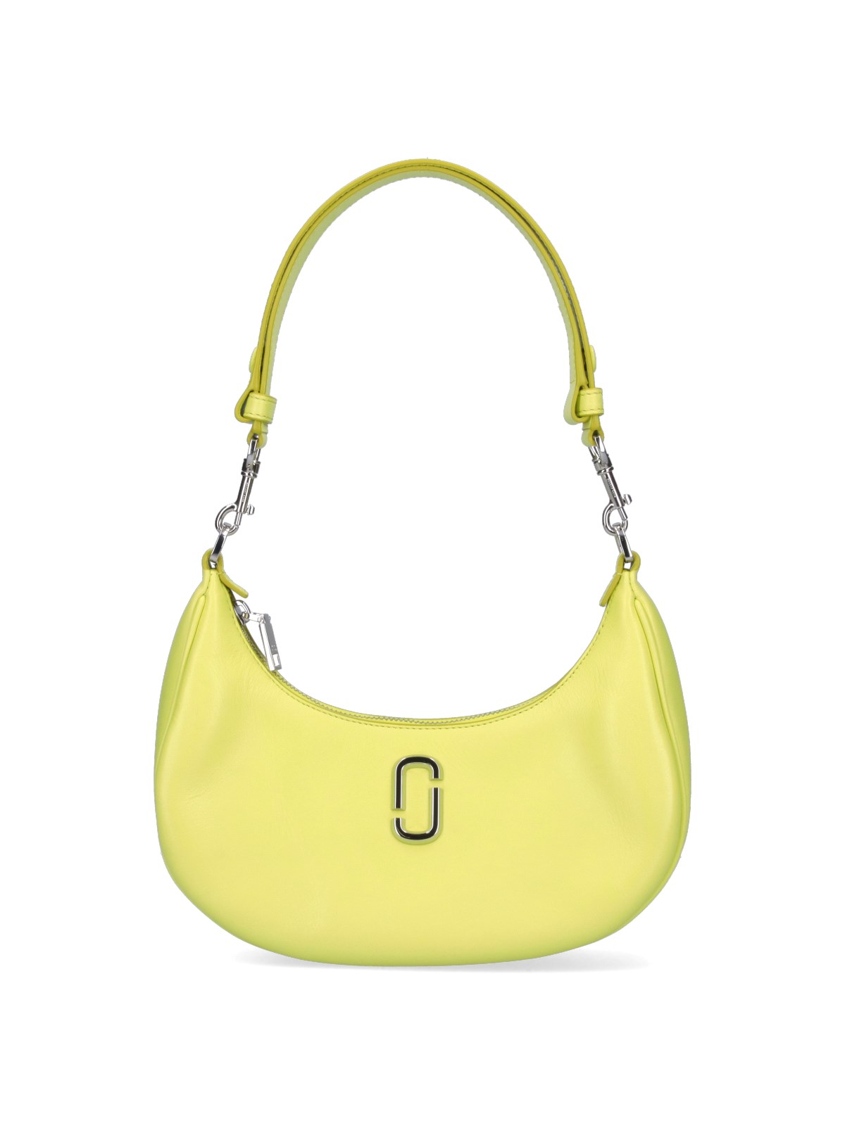 Shop Marc Jacobs 'curve' Shoulder Bag In Yellow