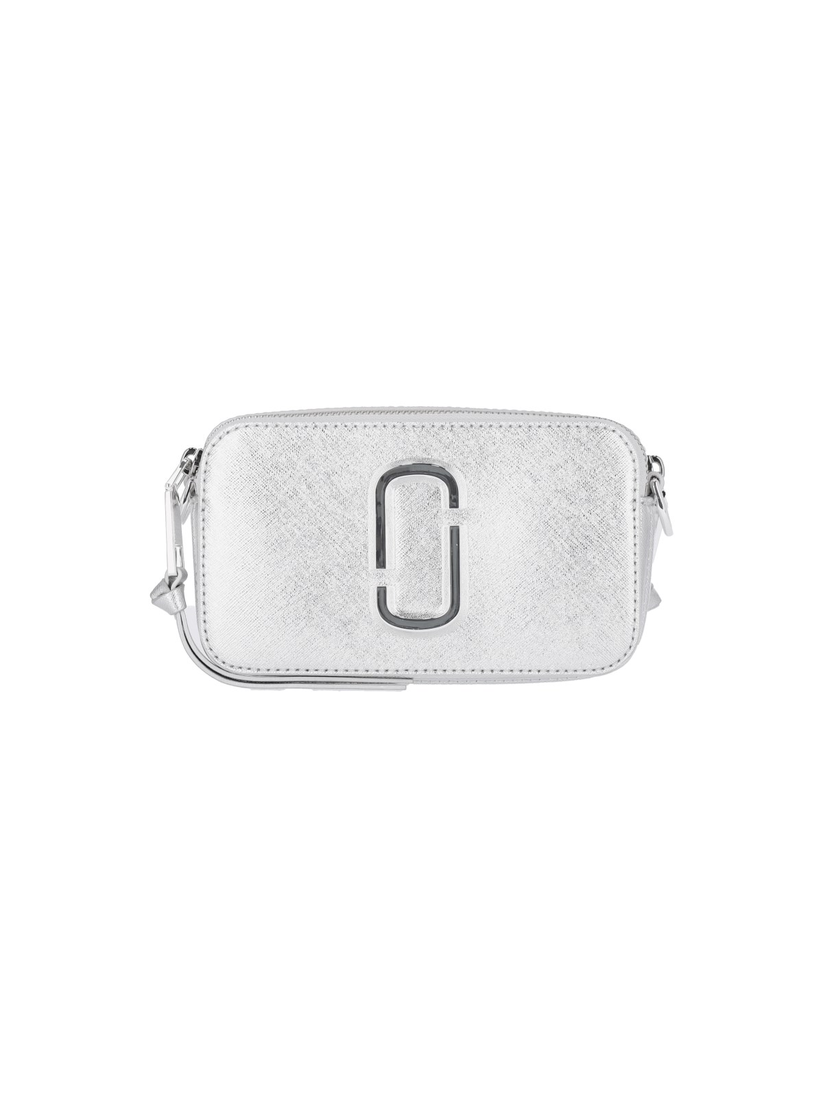 Shop Marc Jacobs 'snapshot Dtm' Crossbody Bag In Silver
