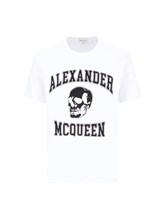 【Alexander McQueen】T-SHIRT VARSITY LG PRT ON MID◆759442QT Alexander McQueen Varsity T-shirt | italist