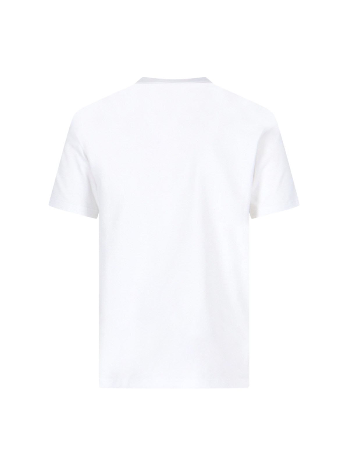 ★alexander mcqueen★ Varsity Short Sleeve T-Shirt White Bla ALEXANDER MCQUEEN Varsity Branding T-shirt White - Clothing