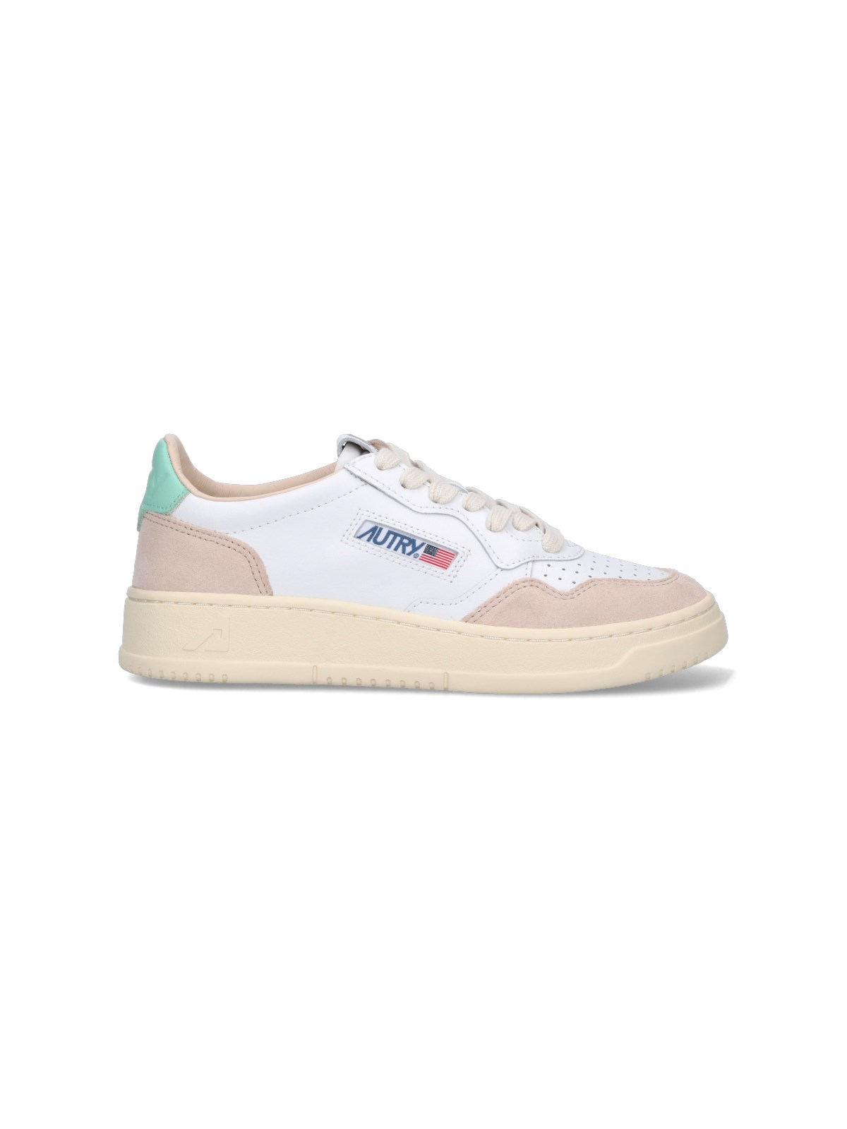 Shop Autry Low "medalist 01" Sneakers In White