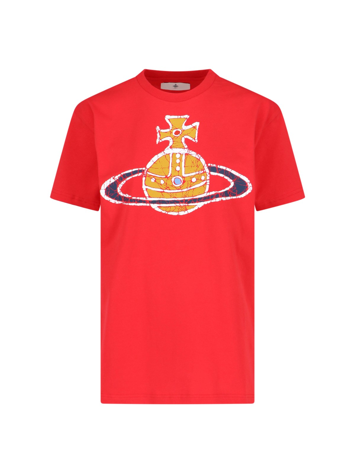Vivienne Westwood T-shirt Mit Orb-logo-print In Red
