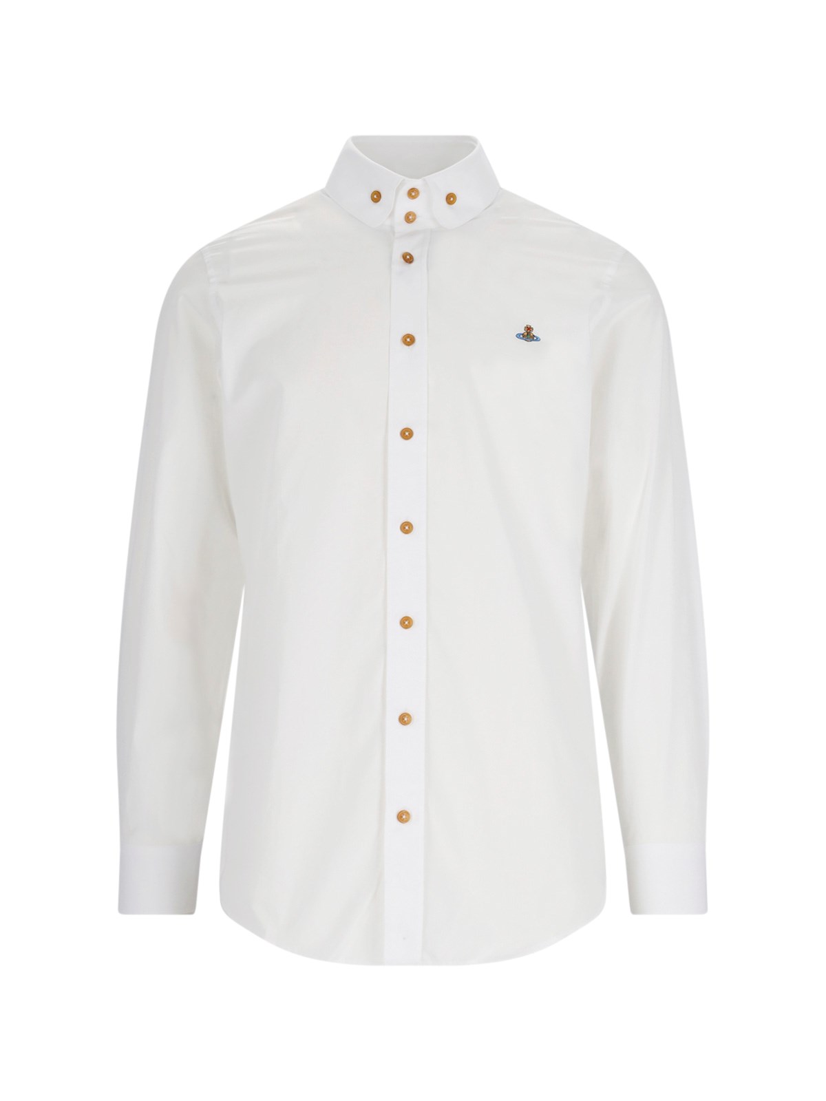 Shop Vivienne Westwood 'two Button Krall' Shirt In White