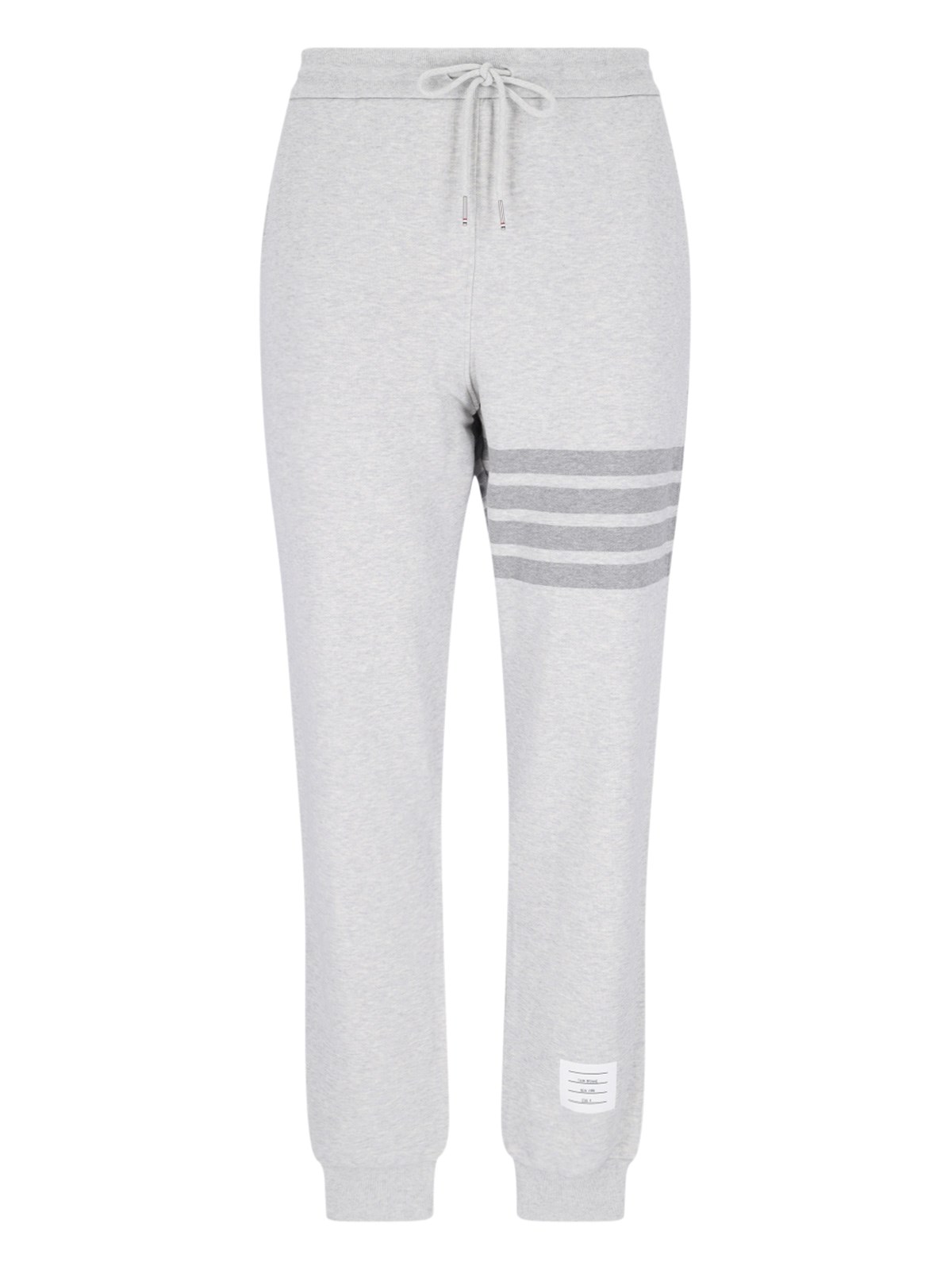 Thom Browne '4bars' Sports Trousers In Grey