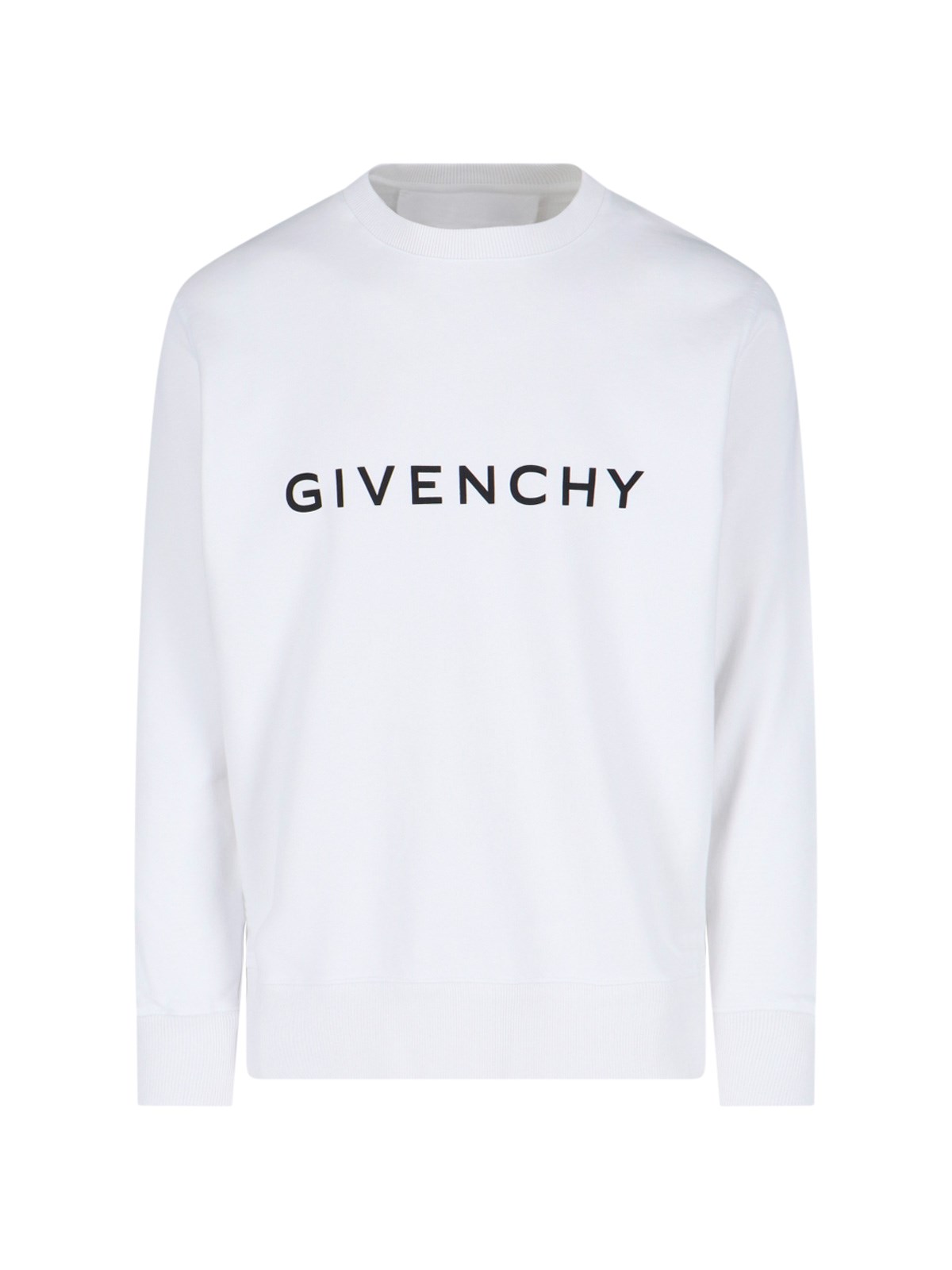 Givenchy Logo Crewneck Sweatshirt In White