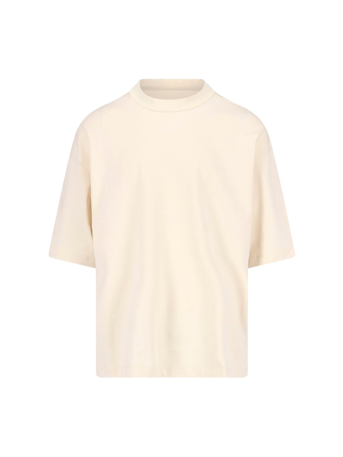Shop Fear Of God Oversize T-shirt In Cream