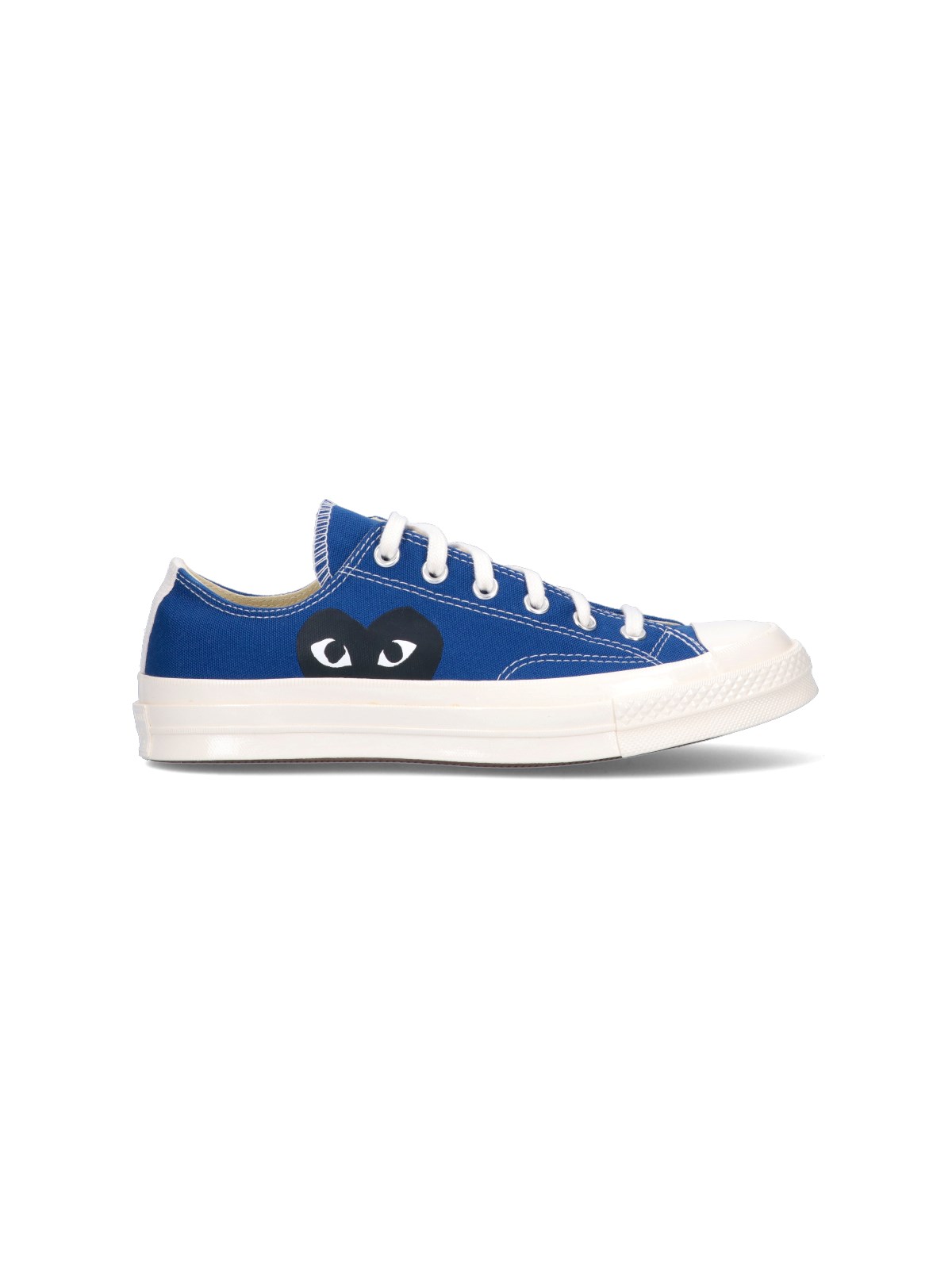Comme Des Garçons Play X Converse Chuck Taylor Canvas Low-top Sneakers In Blue
