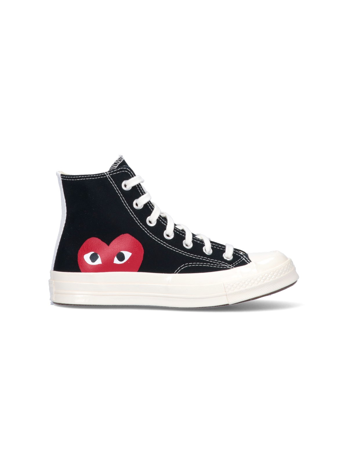 Shop Comme Des Garçons Play 'converse Chuck 70' Sneakers In Black  