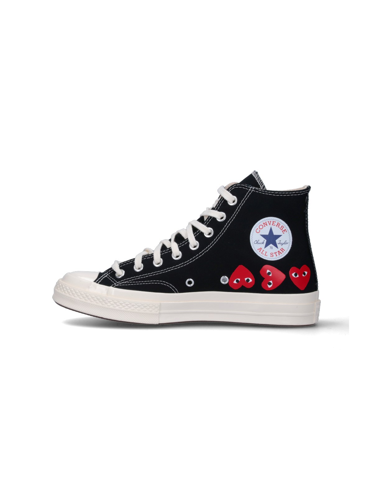 Comme des garcons play converse multi heart chuck 70 sneakers available on SUGAR 147455