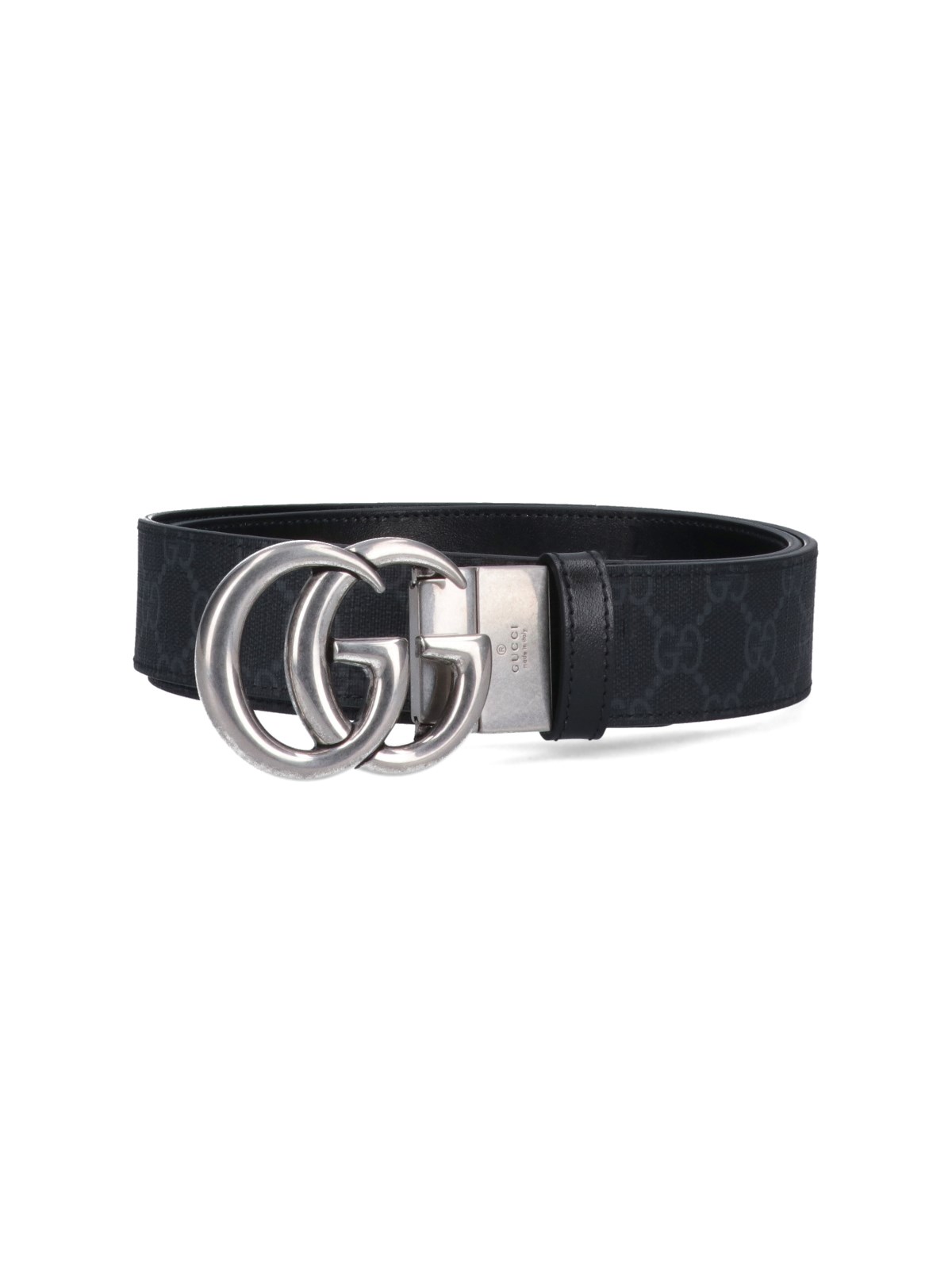 Gucci 'gg Marmont' Belt In Black  