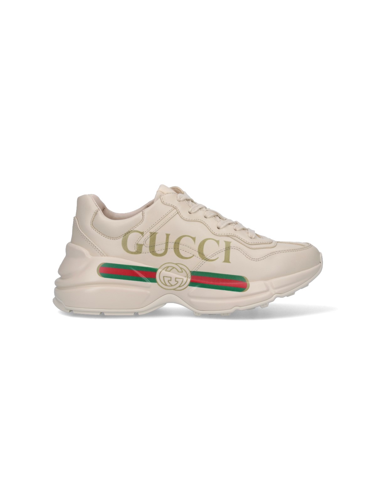 Gucci 'rhyton' Sneakers In White