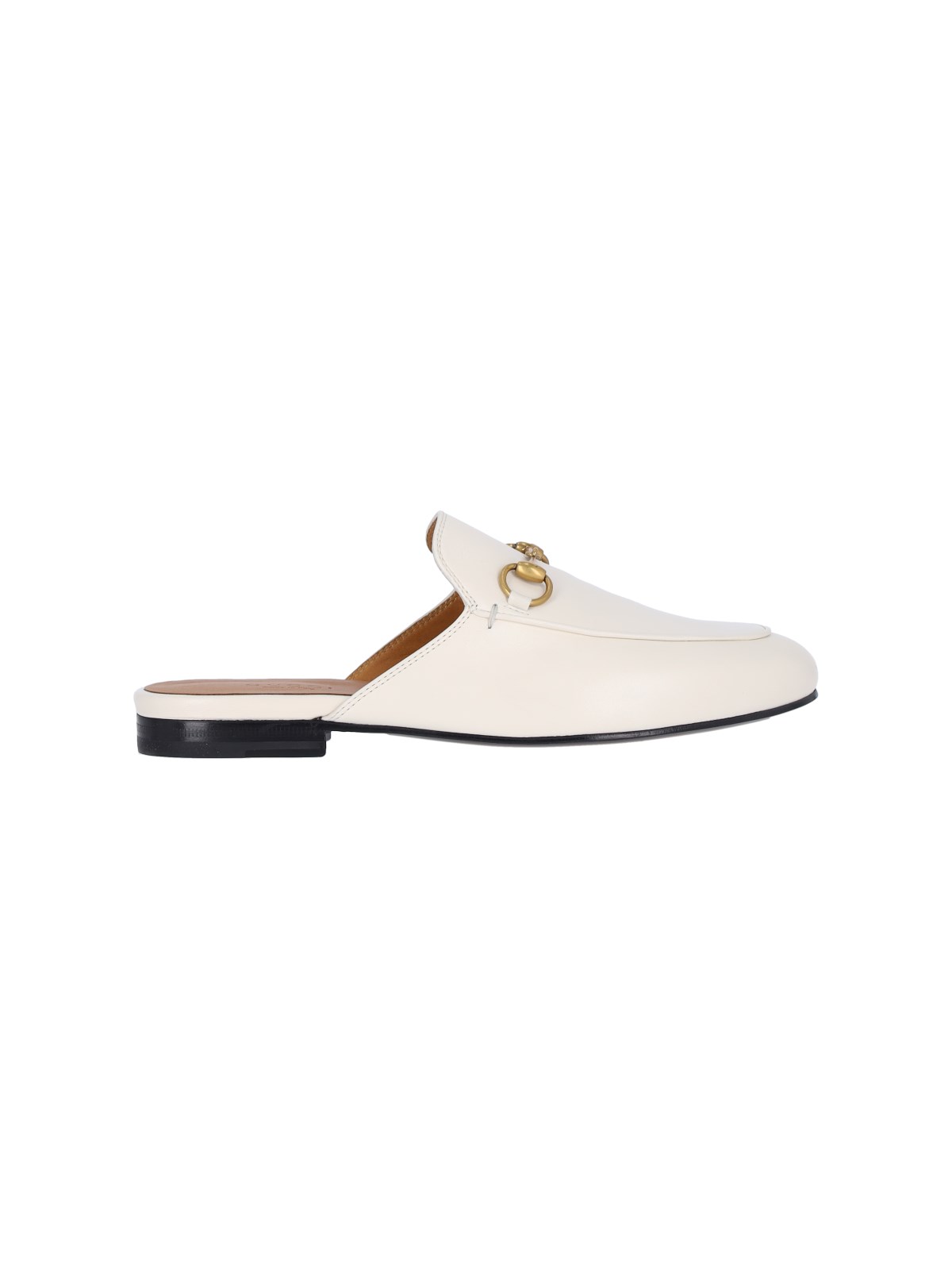 Gucci 'princetown' Slippers In White