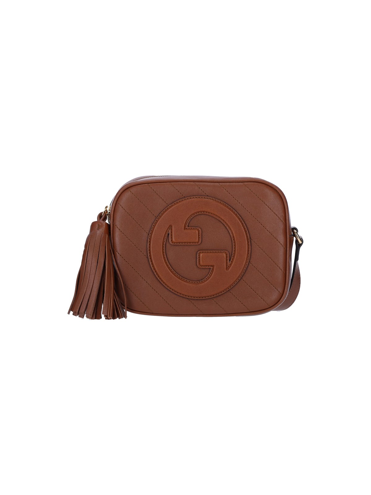 Gucci 'blondie' Small Bag In Brown