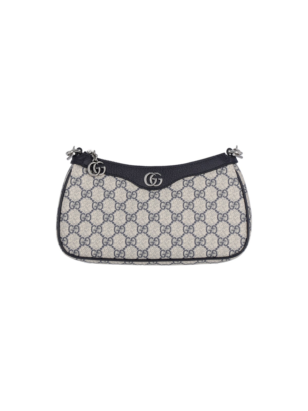 Gucci 'ophidia' Small Shoulder Bag In Blue