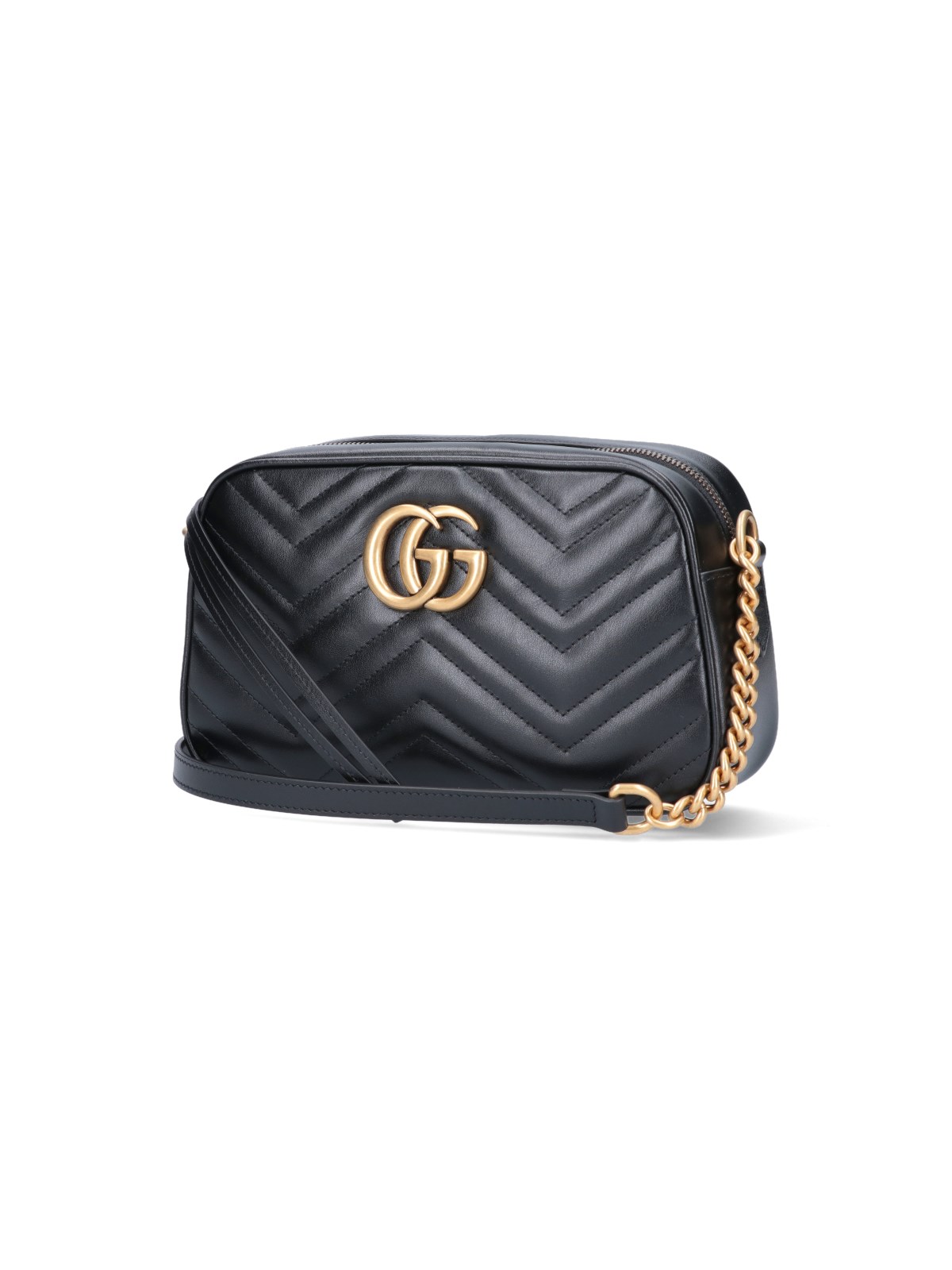 Gucci Trapuntata Camera Bag in Metallic, Leather | Handbag Clinic