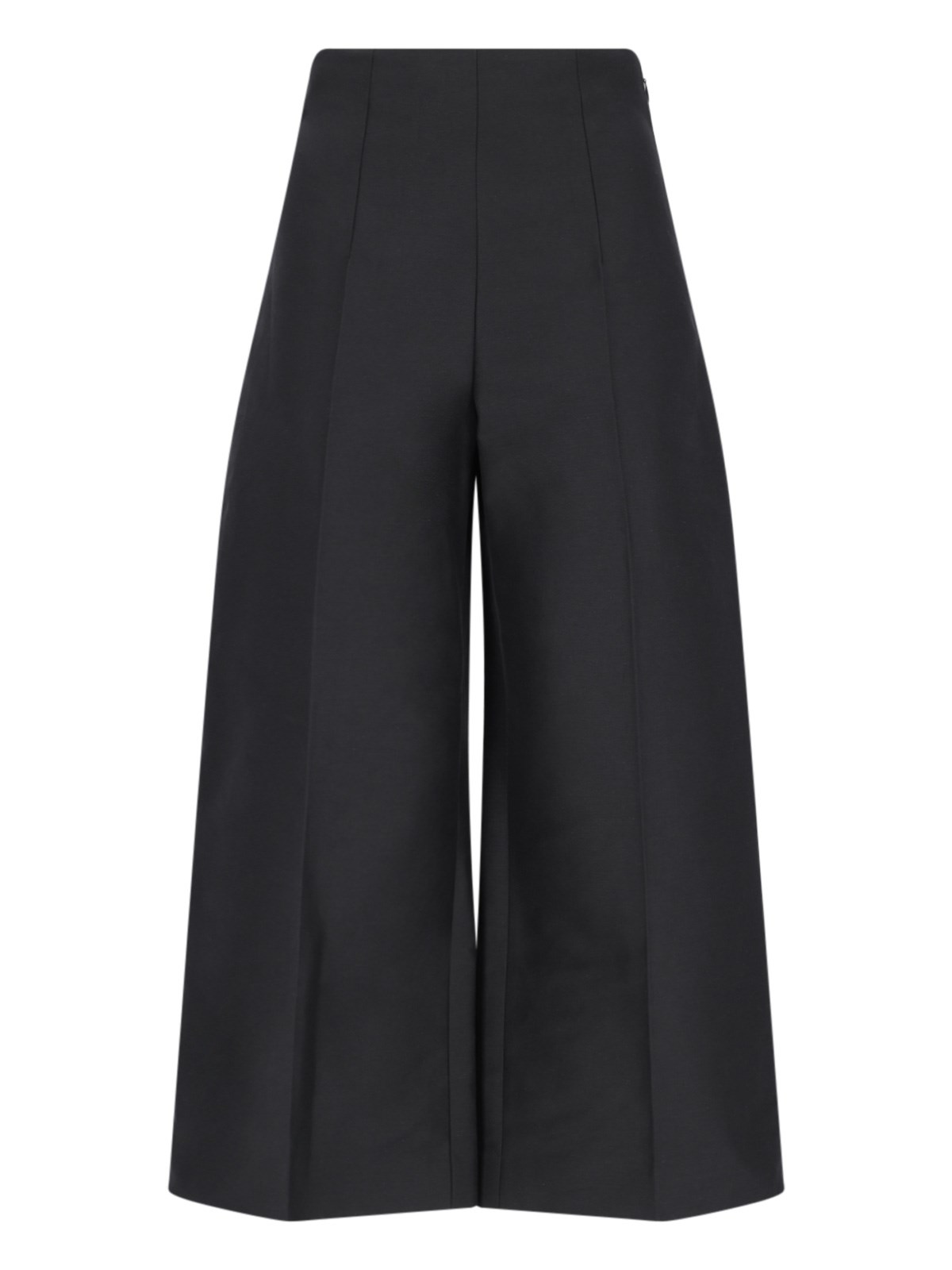 Shop Marni Cropped Pants In Black  