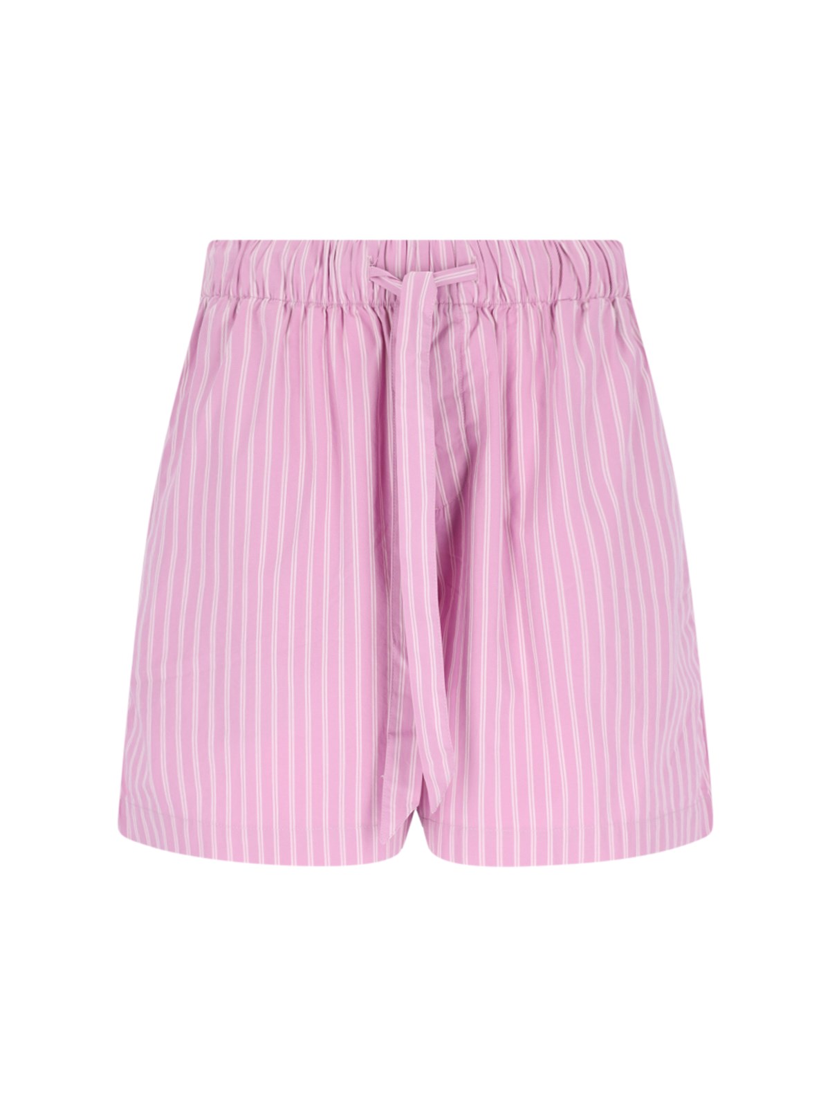 Tekla 'purple Pink Stripes' Shorts